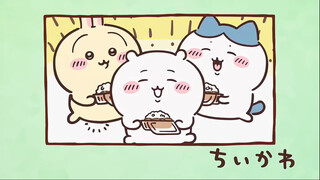 【AI还原】Chiikawa中字 第288话「杯装炒面/炒面盖饭」