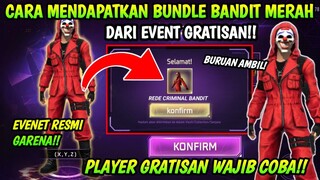 CARA MENDAPATKAN BUNDLE TOP CRIMINAL RED GRATIS DI EVENT ONE IN A MILLION •CARA KLAIM BUNDLE BANDIT