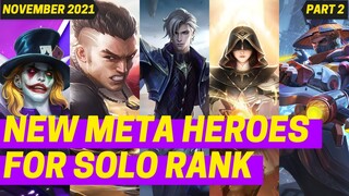 NEW META HEROES MOBILE LEGENDS (NOVEMBER 2021)