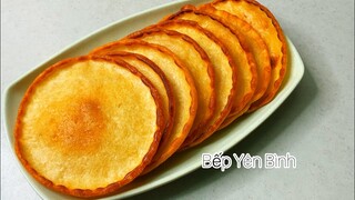BÁNH LÀM TỪ BỘT MÌ - CÁCH LÀM BÁNH BỘT MÌ RÁN CẤP TỐC NHANH GỌN ĂN THIỆT NGON -- BẾP YÊN BÌNH #200