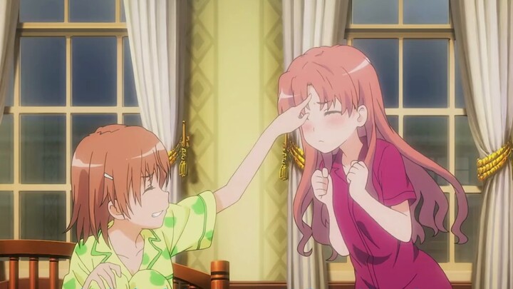 Index used up all of Kamijou Touma's three meal cards! Kamijou Touma was super angry and furious!