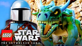 LEGO Star Wars: The Skywalker Saga - The Mandalorian vs Krayt Dragon!