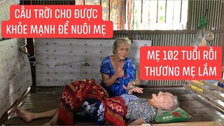 Đáng thương cho 2 mẹ con ở trong căn nhà đầy lo sợ khi trời mưa gió...!