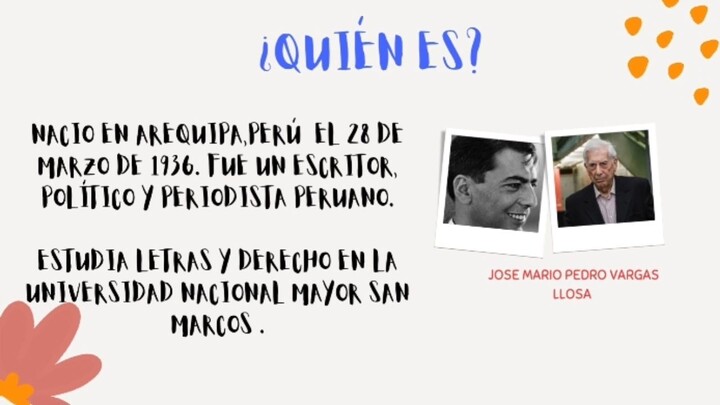 Documental Mario Vargas Llosa