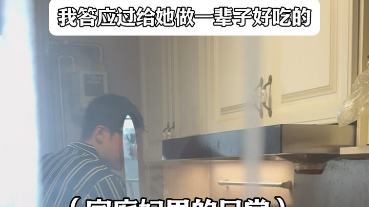 I said I’d cook her delicious meals for the rest of my life!