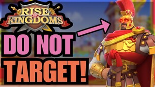 The SECRET Do NOT Target Commanders! Trade better with ONE trick! Rise of Kingdoms
