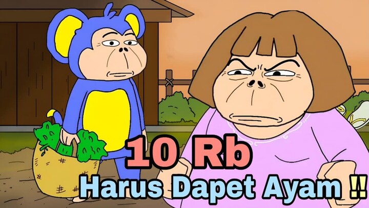 10Rb di Tangan Babu Yang Tepat - Animasi Doraxlerbuut