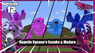 Gua Bangkitkat Susano'o Sasuke & Madara di Minecraft Survival Naruto Jedy Crystal | EPS 12