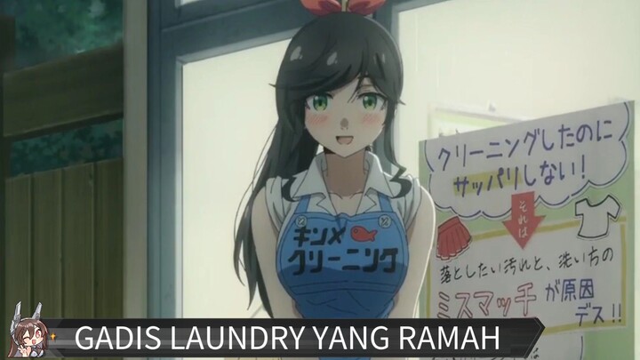 GADIS LAUNDRY YANG RAMAH - Kirei ni Shitemoraemasu
