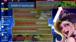 NAKA VPN AKO PRANK | GALIT NA GALIT KALABAN😂 | FANNY PRANK | MLBB