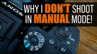 Why I DON'T Shoot in MANUAL Mode 90% of the time! My Aperture Priority Hacks.