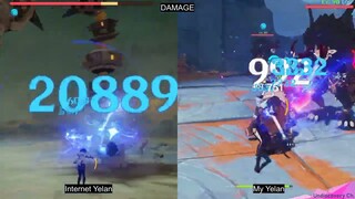 Internet Yelan VS My Yelan Be Like... - Genshin Impact
