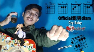 Official髭男dism - Cry Baby [ Tokyo Revengers OP ] cover by Ekky with chords