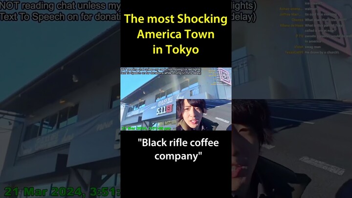 The most shocking America town in Tokyo