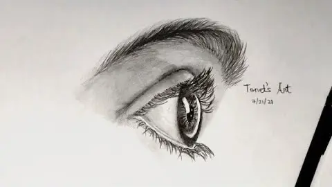 eyes sketch tutorial