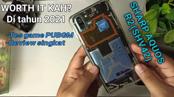 SHARP AQUOS R2 | Review singkat dan tes game PUBGM  |  Hp gaming murah