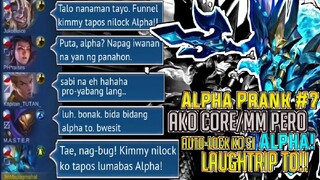 AKO CORE/MM PERO AUTO LOCK KO SI ALPHA! GALIT NA GALIT KAKAMPI KO HAHA| SUPER LAUGHTRIP TO| MLBB