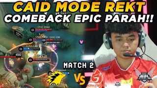 LIONEL CAID MEMBUKTIKAN KELASNYA DI GAME INI!! AURA MEMBARA LETSGO!! - AURA vs ONIC Match 2