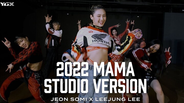 SOMI✖️LEEJUNG sân khấu “MAMA” trong phòng tập 4K siêu nét｜TURNS 【Nain】&【Heesoo】｜War of Currents: Nữ 