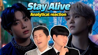 |SUB| BTS Stay Alive (The reason why we stopped filming while analyzing the vocals)