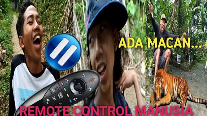 REMOTE CONTROL MANUSIA PART 3!PRANK LUCU PAUSE CHALLENGE SELAMA 24 JAM! Drama Parodi | Mikael TubeHD