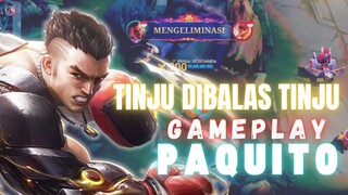 Ketika tinju Paquito melayang, disitu musuh merasakan kekalahan‼️