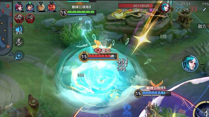 Trận đại chiến đỉnh cao giữa các pháp sư trong Vương Giả!