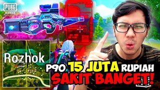 MENGERIKAN! TURUN ROZHOK CARI P90 MALAH DAPAT 28 K1LLS! - PUBG MOBILE