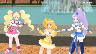 【MMDプリキュア】キュアピーチ・キュアベリー・キュアパインでLOL - lots of laugh -
