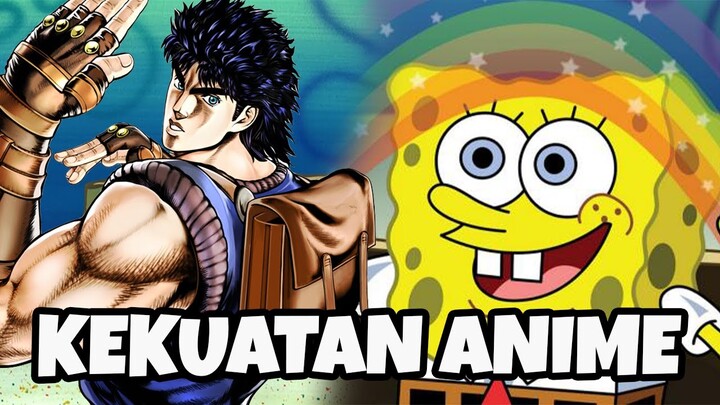 Spongebob nonton anime Jojo
