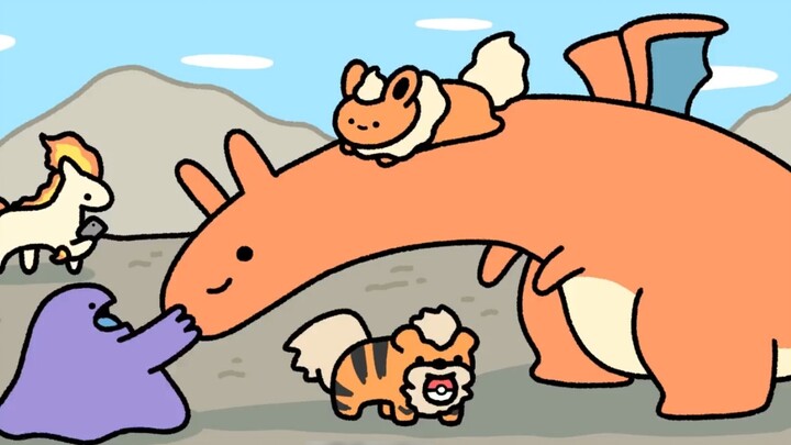[Q version Pokémon] Sticky stinky mud