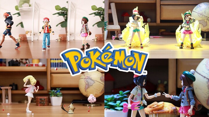 [Pokémon] Hoạt hình stop-motion丨Các nhân vật xuất hiện trong bộ sưu tập cốt truyện gốc [Animaist]