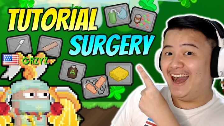 TUTORIAL SURGERY Gampang dan Lengkap 2022!! Pasti Bisa - Growtopia Profit | GRZYZ GT
