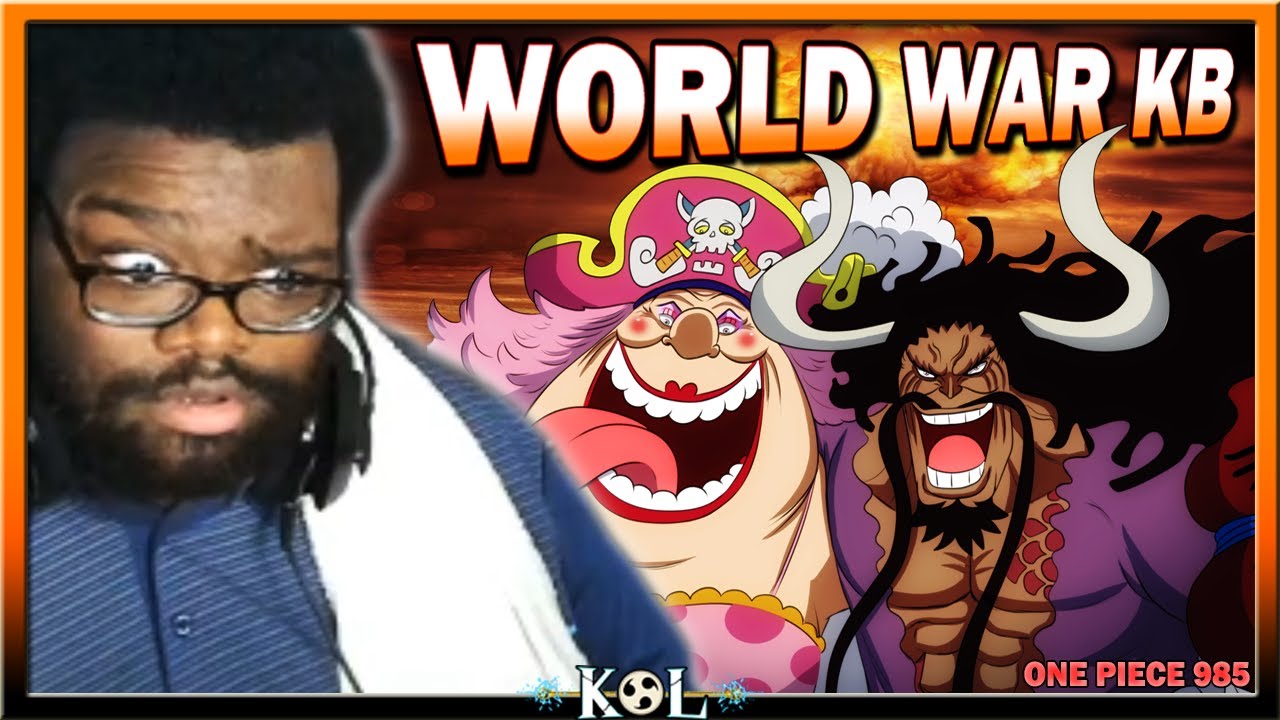 World War Kaido Big Mom One Piece Manga Chapter 985 Live Reaction ワンピース Bilibili