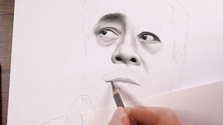 Tear The Paper To Draw A Portrait - Part 1