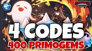 4 CODES 400 PRIMOGEMS | Genshin Impact Gift CODES March 2021