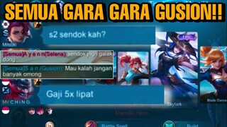 TADINYA MUSUHNYA GAMPANG, MALAH JADI BEGINI!! SENDOK JANGAN GALAK DONG KWKW!!