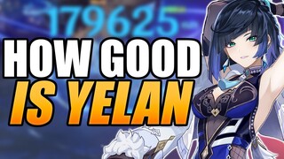 Yelan... Just EXACTLY How Good Is She In Genshin Impact 2.7?