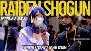 PERTAMA KALI KETEMU CEWEK COSPLAY BAAL "GENSHIN IMPACT" DI ACARA WIBU