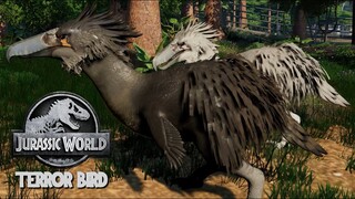 2 Terror Bird Hunting Homalocephale, Breaking Out, Attacking Ranger & Fighting 2 Dimetrodon (4K)