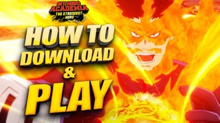 HOW TO DOWNLOAD & PLAY My Hero Academia: Strongest Hero (ANDROID & iOS) + few beginner tips