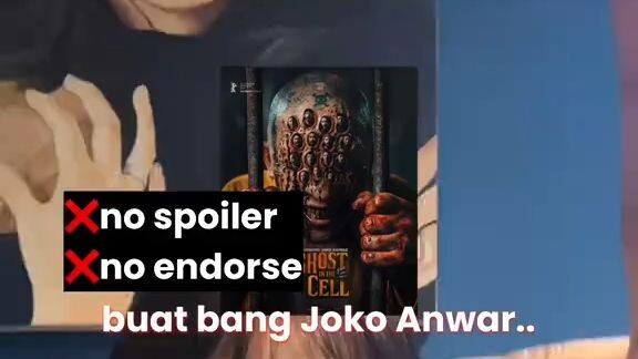 dear bang @Joko Anwar mau tanya soal film horror komedi Ghost In The Cell