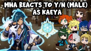 MHA/BNHA Reacts to y/n as Kaeya (Male) (Genshin Impact) || Gacha Club || Part 28
