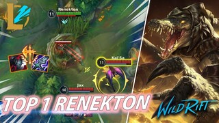 Huy Diệt Team Bạn Bằng Renekton Trên Rank Thách Đấu | LMHT Tốc Chiến