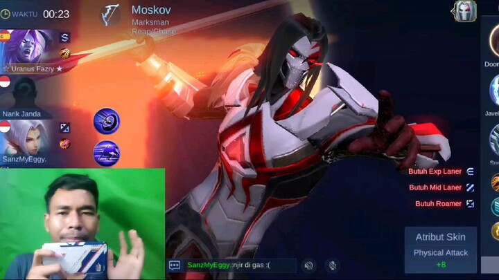 Skin Moskov Abys keren Parah :) Mobile Legends: Bang Bang