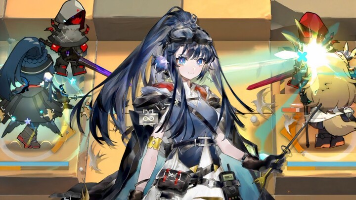 Astgenne Gameplay (with Passenger & Leizi) | Arknights CN