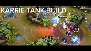 KARRIE TANK BUILD