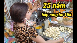 Xe bắp rang bơ cô chủ vui tính nứt tiếng hơn 25 năm ở Thủ Đức