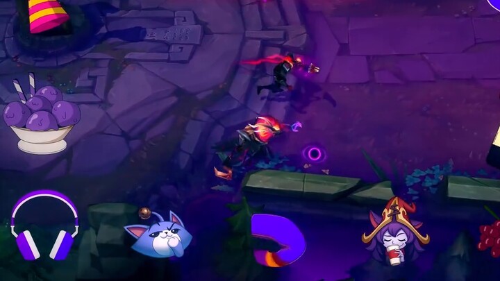 "It doesn't matter. I will choose different Threshs according to different 𝑨𝑫." 🧡💛💚💙💗