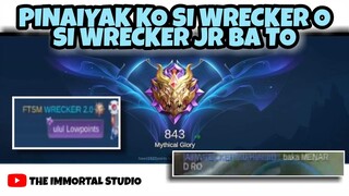 PINAIYAK KO SI WRECKER O SI WRECKER JR BA TALAGA TO - TOXIC MASYADO NG BATA MO BOSS WRECK - MLBB